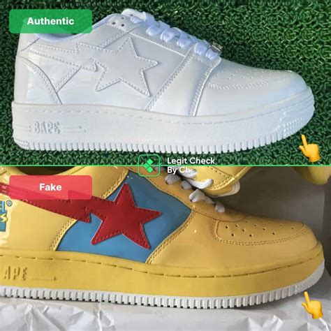 bape shoes replicas|real and fake bape shoes.